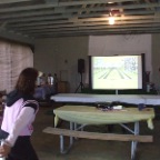 Teri Gregg and Wii Bowling