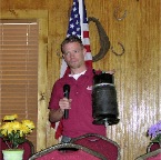 Matt Frady with single cone bag